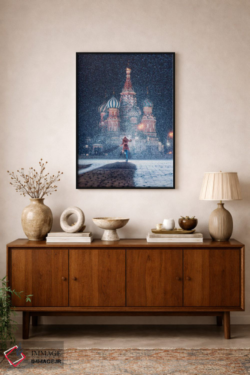 تابلو دکوراتیو "مسکو مانند داستان پریان" اثر هوبوپیبا - D2B