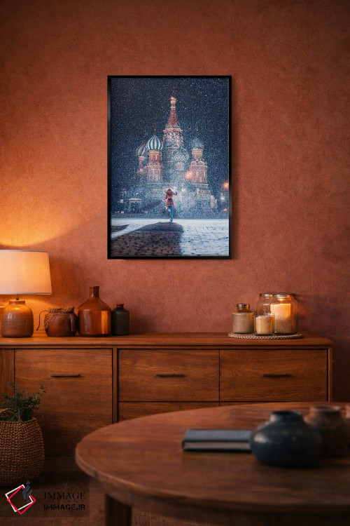 تابلو دکوراتیو "مسکو مانند داستان پریان" اثر هوبوپیبا - D5B