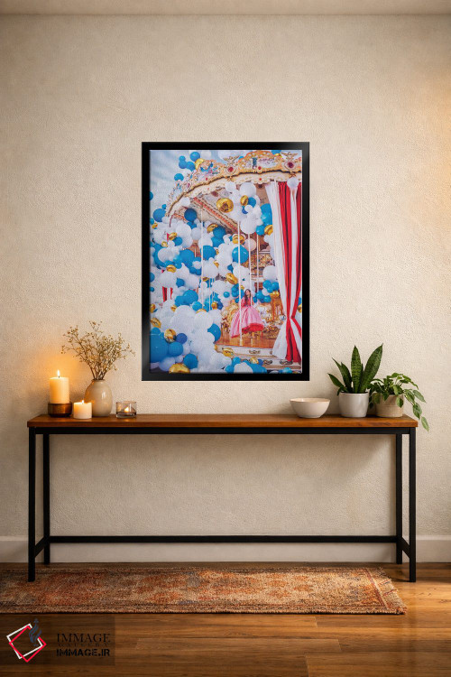 تابلو دکوراتیو "چرخ و فلک مسکو" اثر هوبوپیبا - D4B