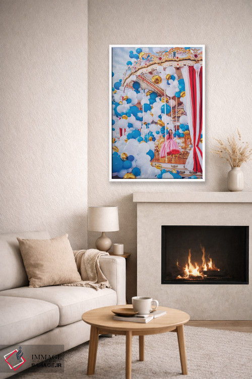 تابلو دکوراتیو "چرخ و فلک مسکو" اثر هوبوپیبا - D6W