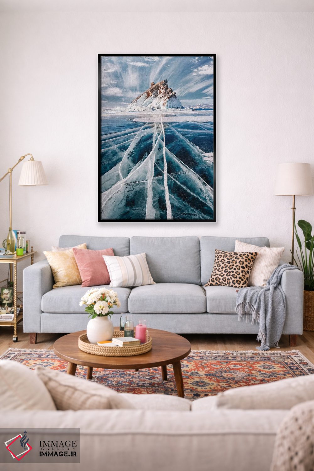 تابلو دکوراتیو "زمستان سیبری" اثر هوبوپیبا - D1B