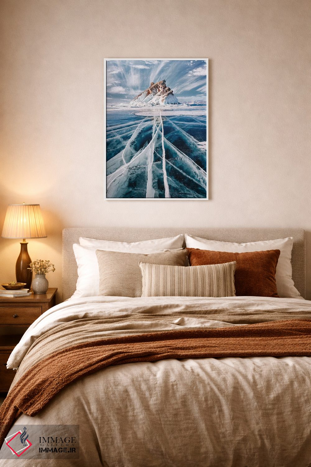 تابلو دکوراتیو "زمستان سیبری" اثر هوبوپیبا - D5W