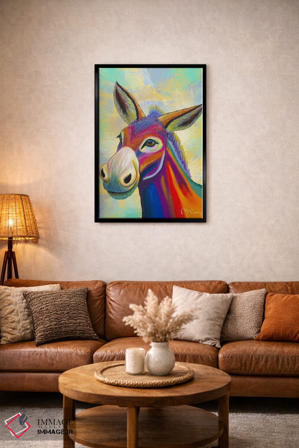 تابلو دکوراتیو "الاغ" اثر مایک مک کری - D3B