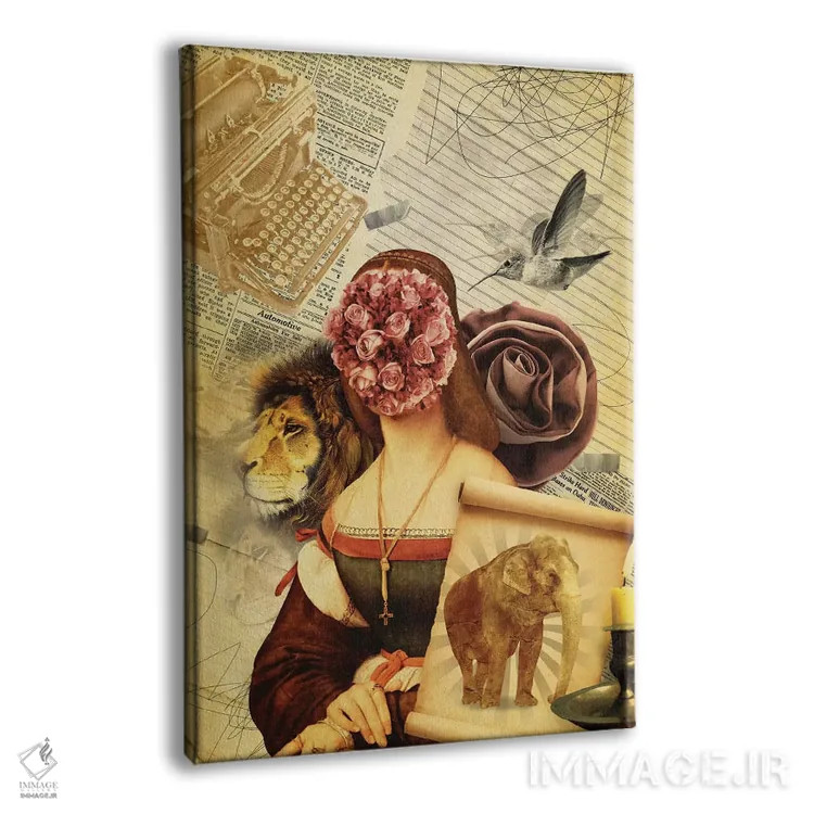 تابلو دکوراتیو "تراژدی ناشناخته" اثر مارسل لیسبوا - نمای پرسپکتیو محصول