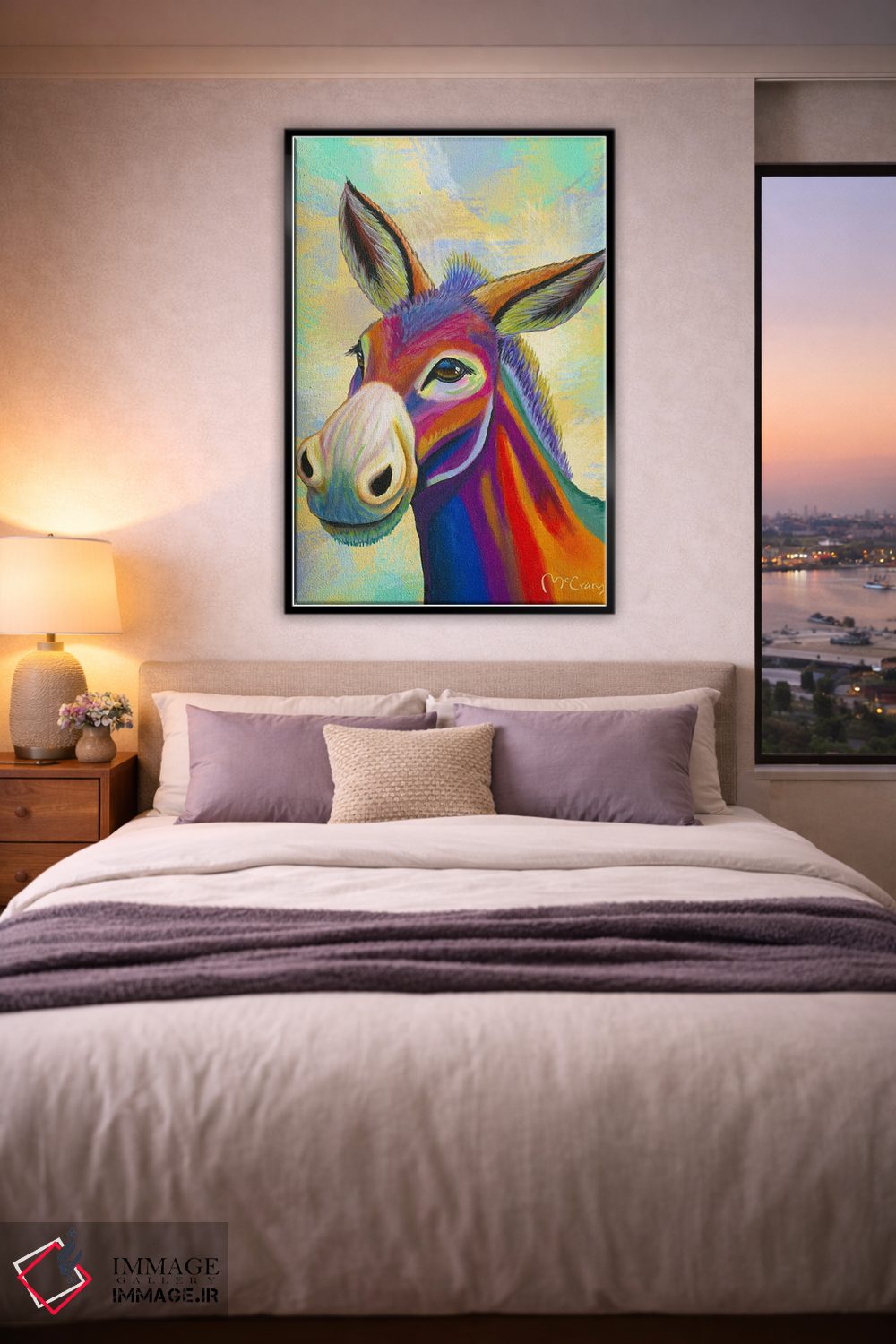 تابلو دکوراتیو "الاغ" اثر مایک مک کری - D5B