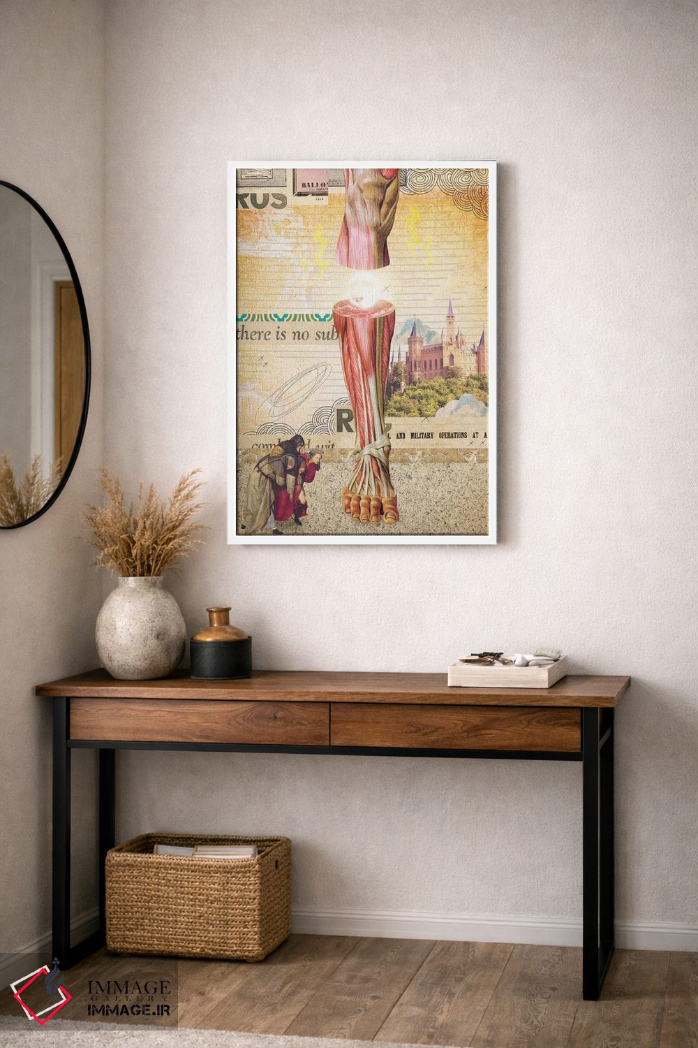 تابلو دکوراتیو "۰۰۰۰" اثر مارسل لیسبوا - D3W