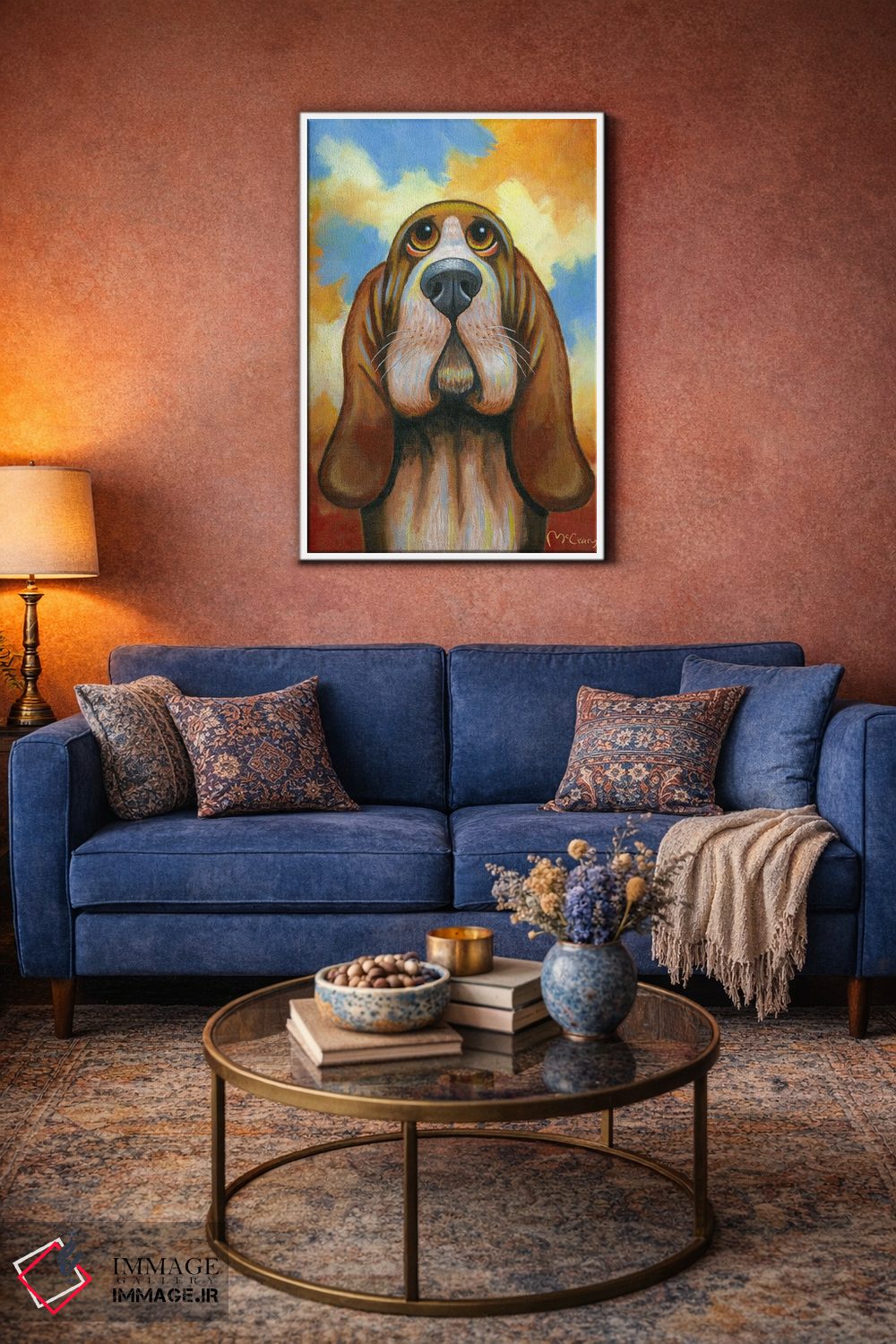 تابلو دکوراتیو "باسه " اثر مایک مک کری - D2W