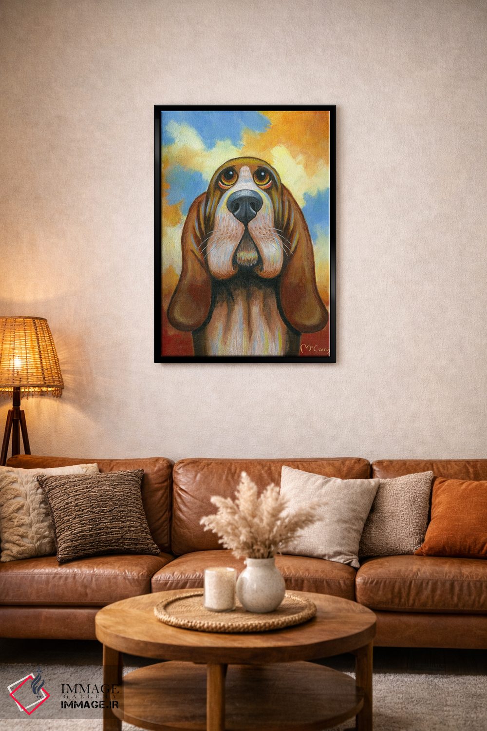 تابلو دکوراتیو "باسه " اثر مایک مک کری - D3B