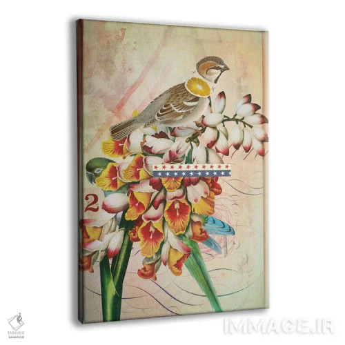 تابلو دکوراتیو "وحدت" اثر مارسل لیسبوا - نمای پرسپکتیو محصول