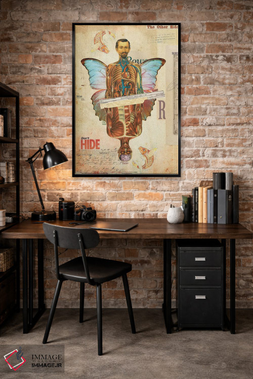 تابلو دکوراتیو "۱+۱" اثر مارسل لیسبوا - D4B