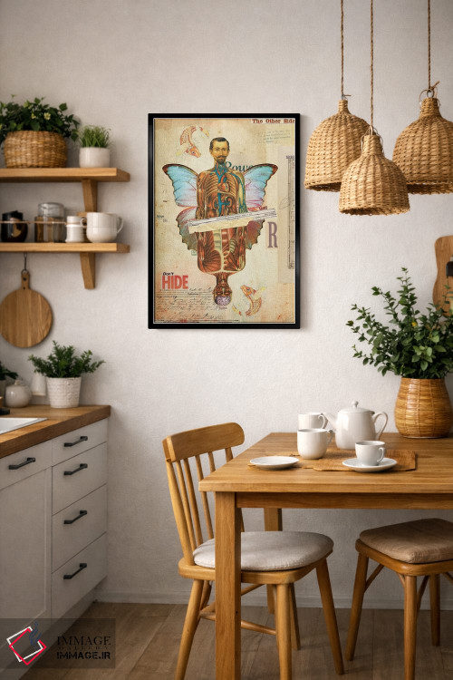 تابلو دکوراتیو "۱+۱" اثر مارسل لیسبوا - D5B