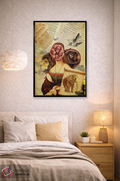تابلو دکوراتیو "تراژدی ناشناخته" اثر مارسل لیسبوا - D2B