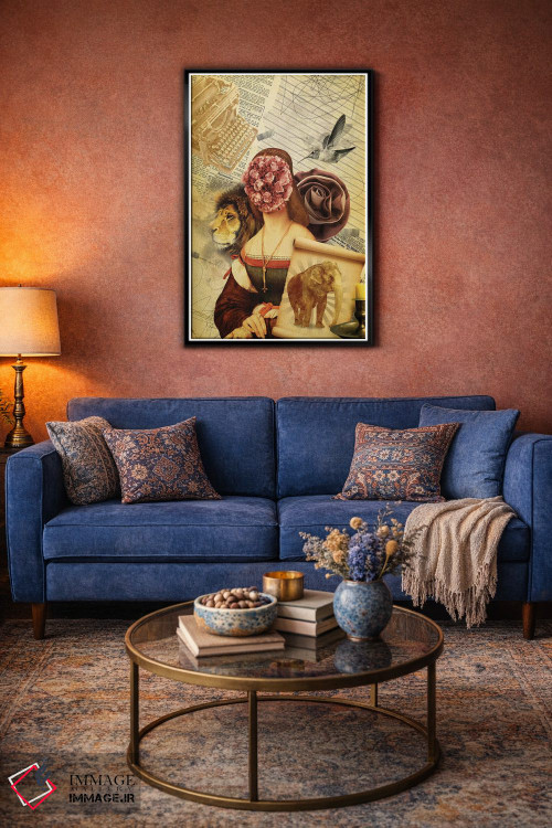 تابلو دکوراتیو "تراژدی ناشناخته" اثر مارسل لیسبوا - D5B