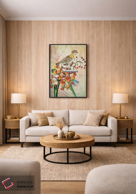 تابلو دکوراتیو "وحدت" اثر مارسل لیسبوا - D1B