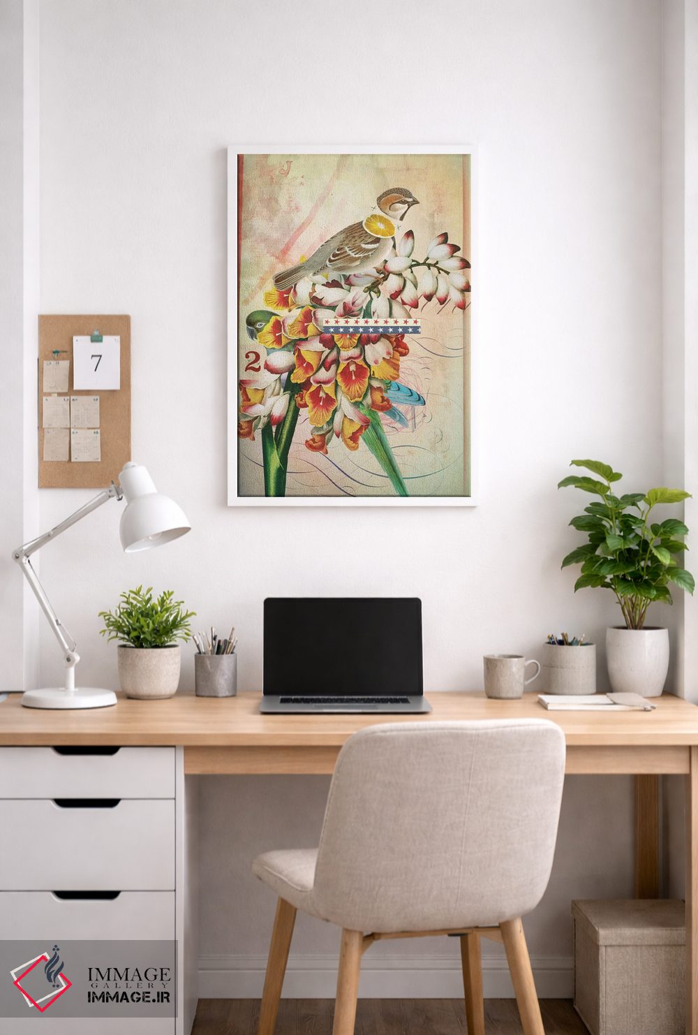 تابلو دکوراتیو "وحدت" اثر مارسل لیسبوا - D3W