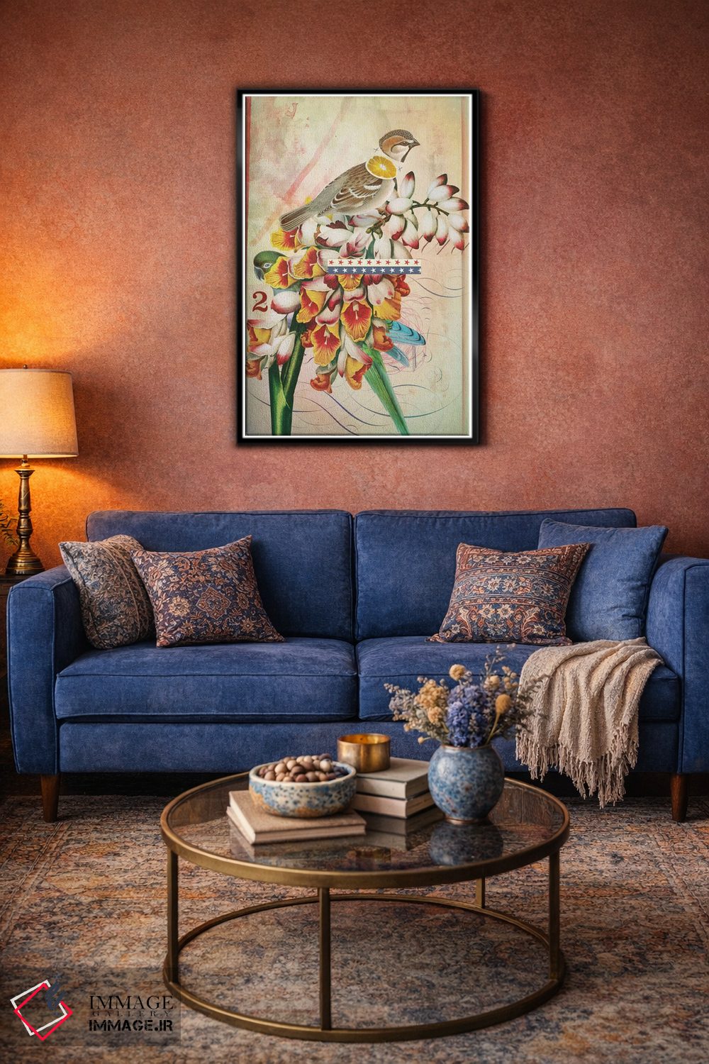 تابلو دکوراتیو "وحدت" اثر مارسل لیسبوا - D5B