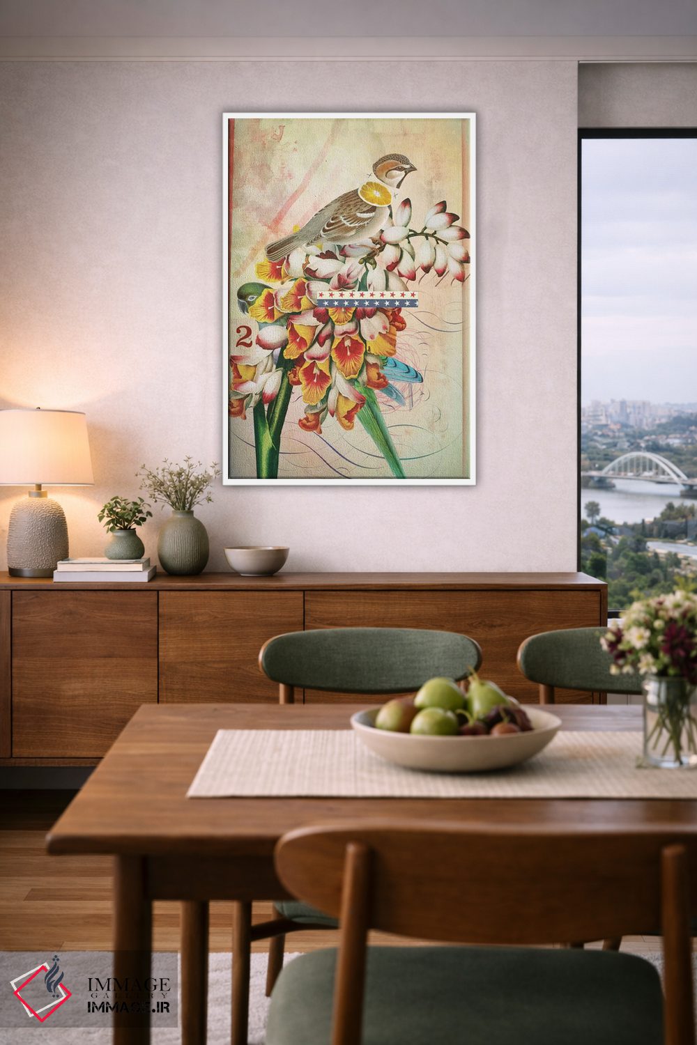 تابلو دکوراتیو "وحدت" اثر مارسل لیسبوا - D6W