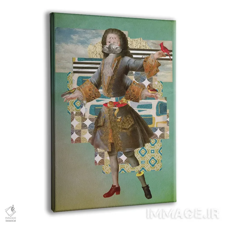 تابلو دکوراتیو "خودآموخته" اثر مارسل لیسبوا - نمای پرسپکتیو محصول