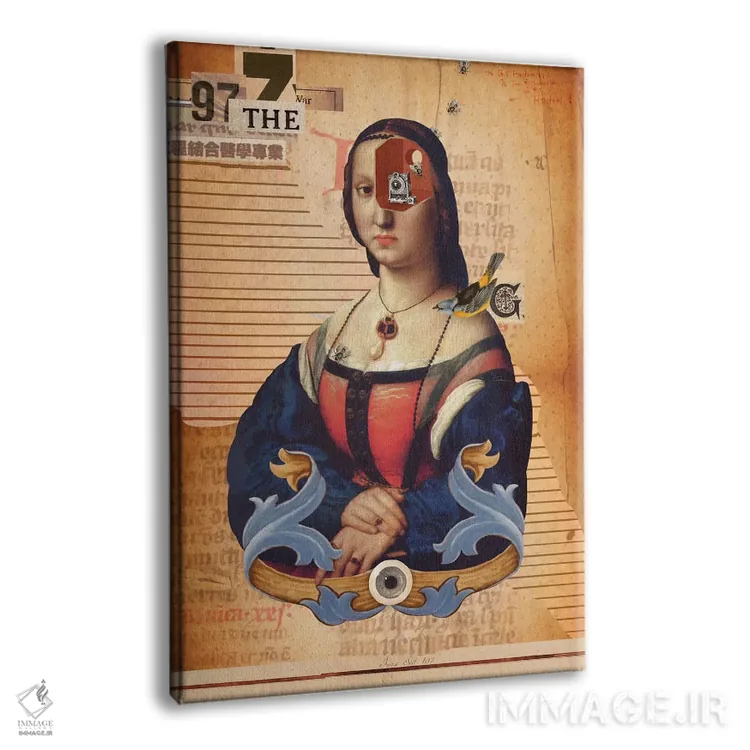 تابلو دکوراتیو "درون ذهن تو" اثر مارسل لیسبوا - نمای پرسپکتیو محصول