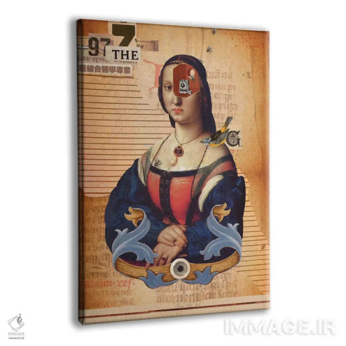 تابلو دکوراتیو "درون ذهن تو" اثر مارسل لیسبوا - نمای پرسپکتیو محصول