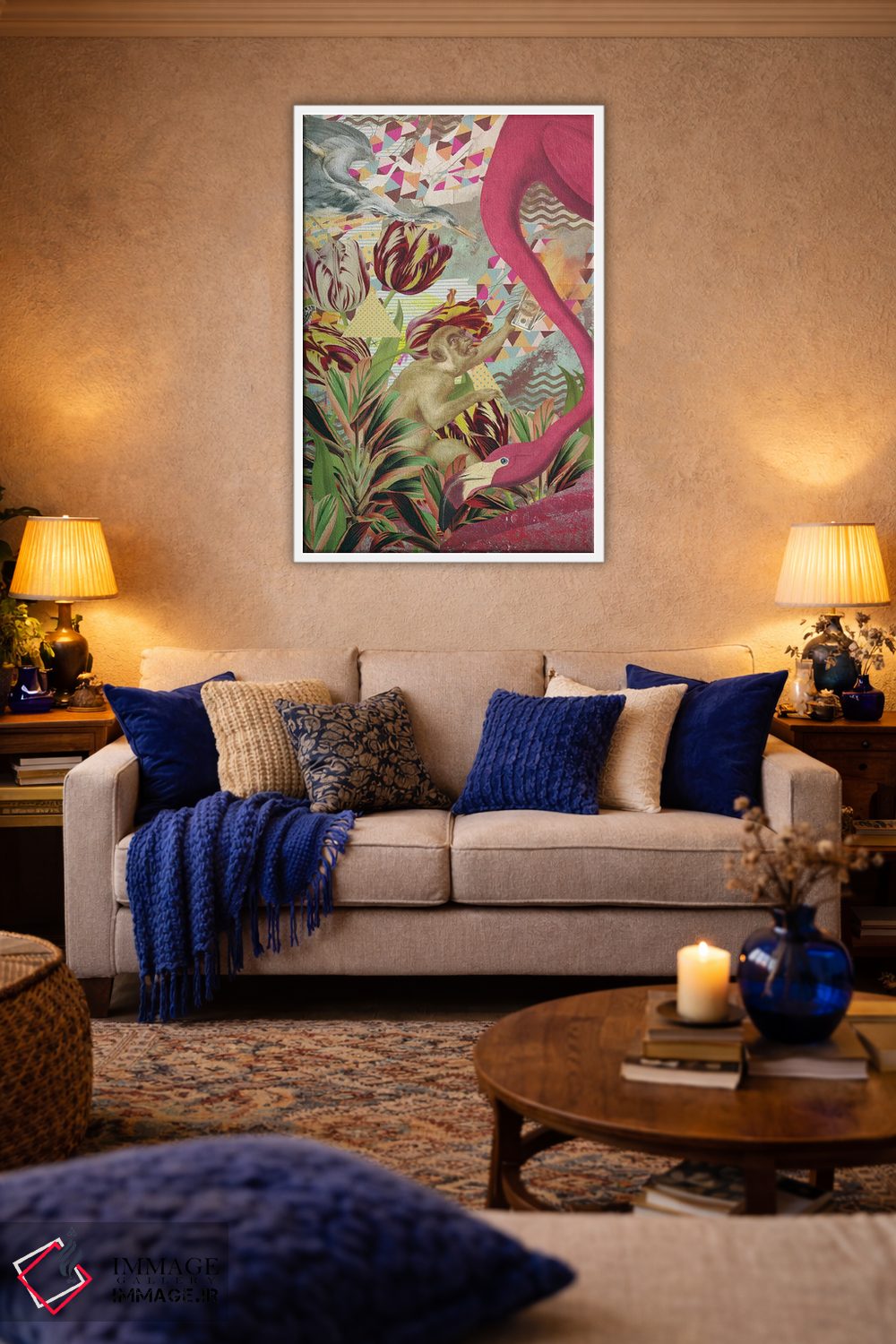 تابلو دکوراتیو "مدار ذاتی" اثر مارسل لیسبوا - D2W