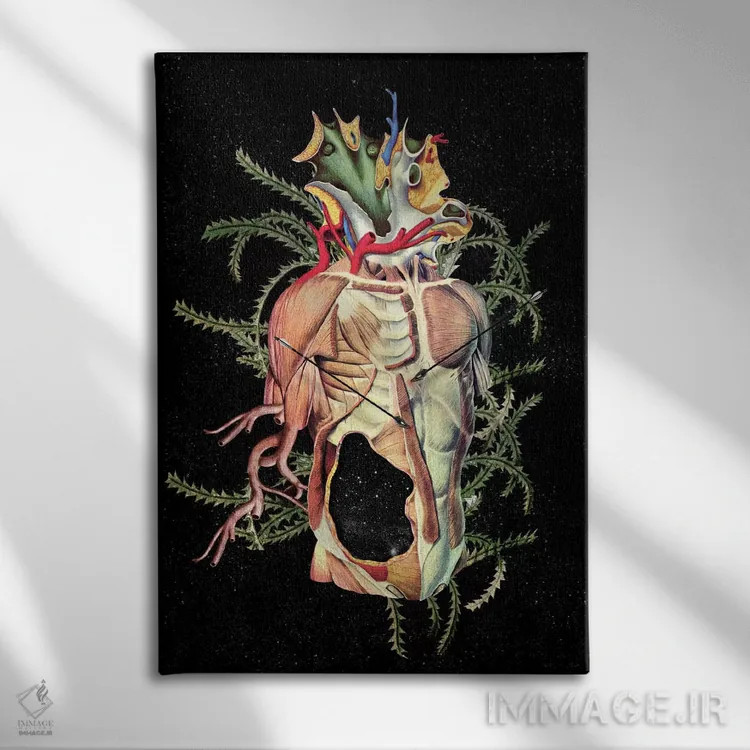 تابلو دکوراتیو "پایان بخش" اثر مارسل لیسبوا - نمای روبهرو روی دیوار