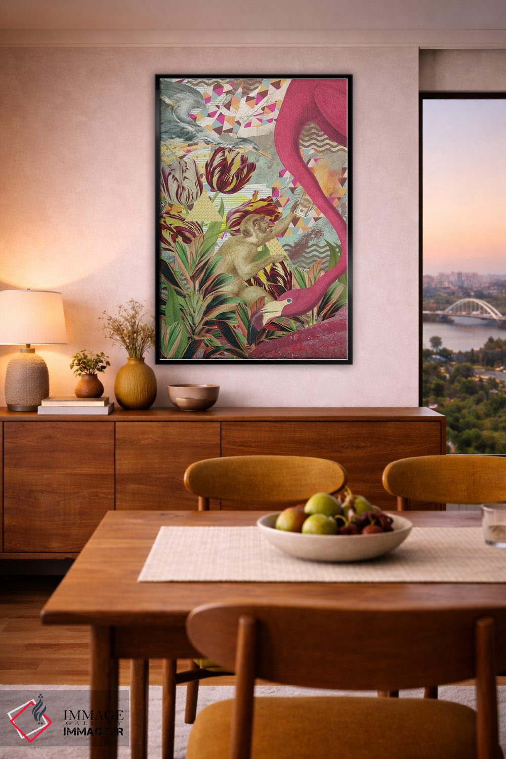 تابلو دکوراتیو "مدار ذاتی" اثر مارسل لیسبوا - D5B