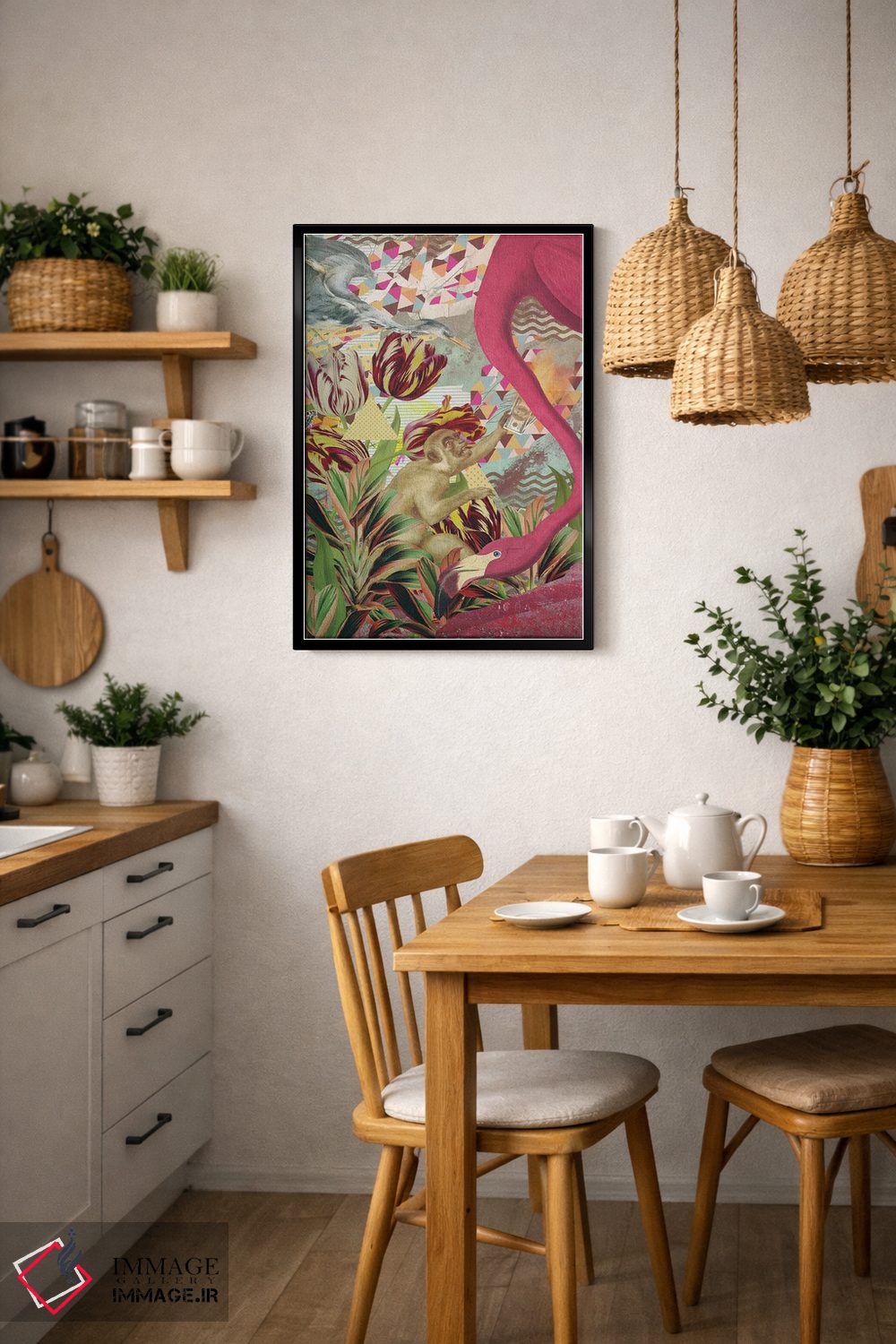 تابلو دکوراتیو "مدار ذاتی" اثر مارسل لیسبوا - D4B