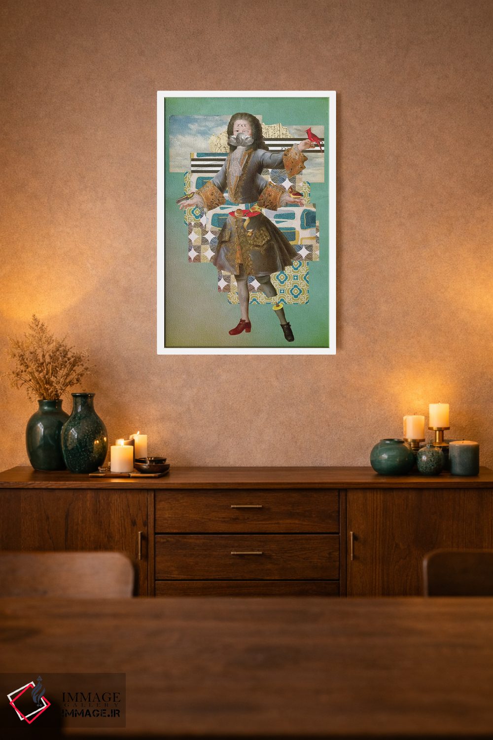 تابلو دکوراتیو "خودآموخته" اثر مارسل لیسبوا - D1W