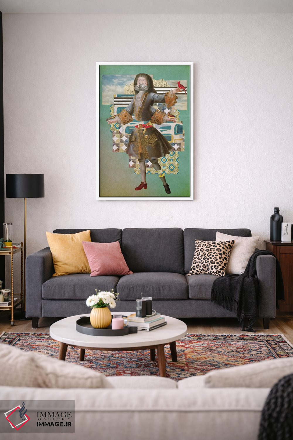 تابلو دکوراتیو "خودآموخته" اثر مارسل لیسبوا - D2W