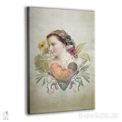 تابلو دکوراتیو "روز مادر" اثر مارسل لیسبوا - نمای پرسپکتیو محصول