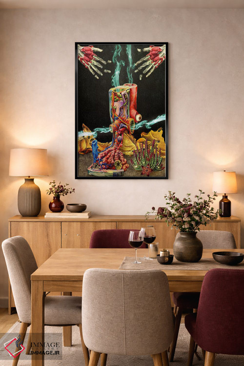 تابلو دکوراتیو "کاتالیزور" اثر مارسل لیسبوا - D4B