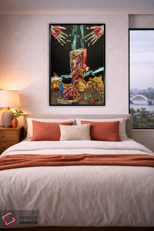 تابلو دکوراتیو "کاتالیزور" اثر مارسل لیسبوا - D5B