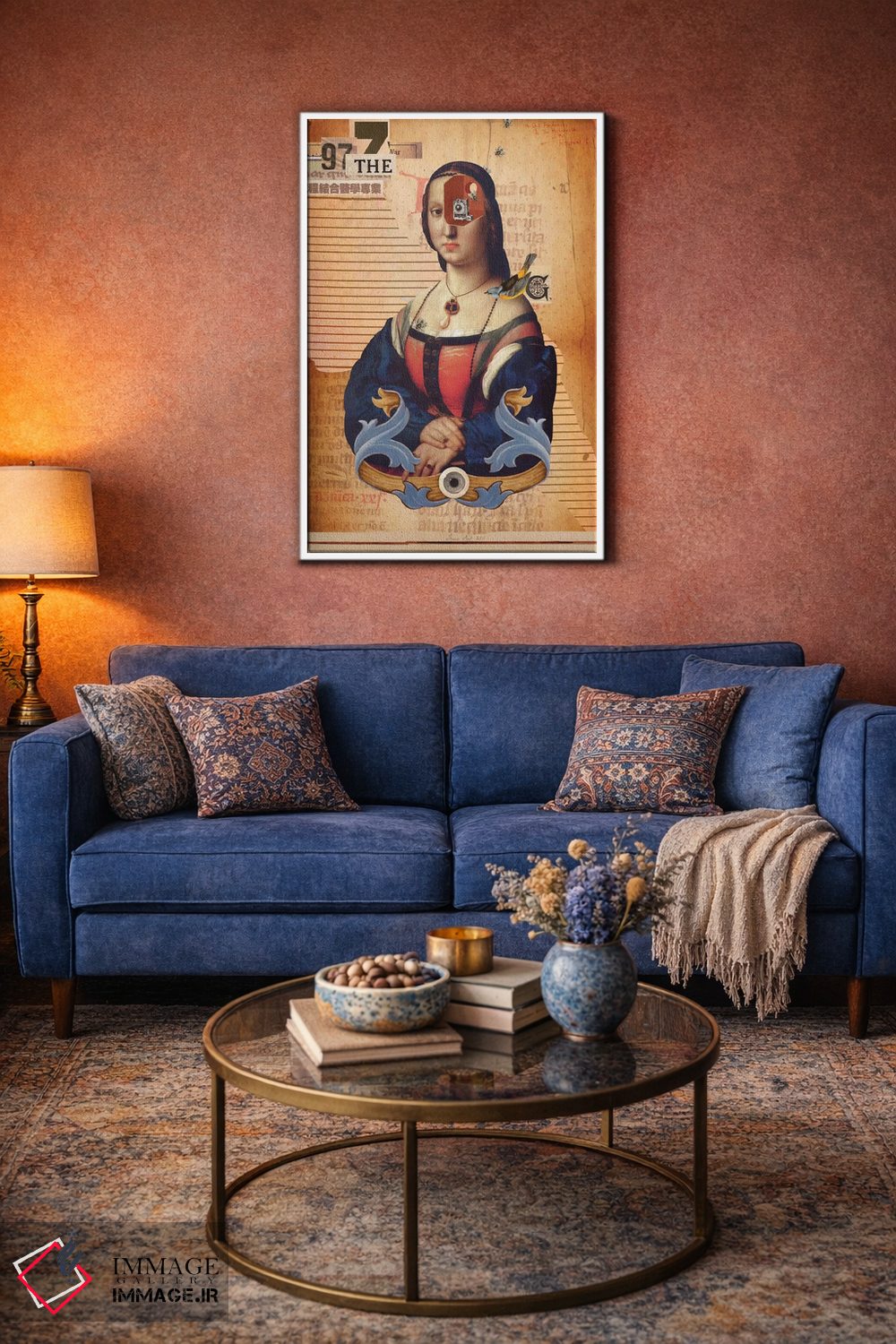 تابلو دکوراتیو "درون ذهن تو" اثر مارسل لیسبوا - D3W