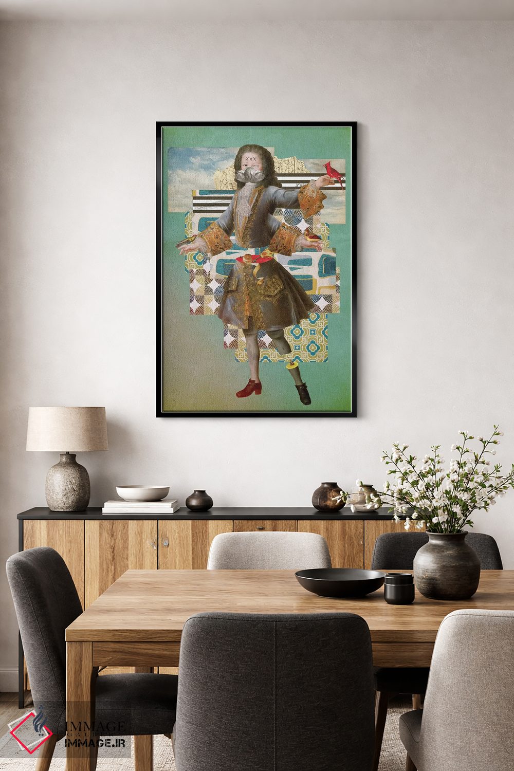 تابلو دکوراتیو "خودآموخته" اثر مارسل لیسبوا - D4B