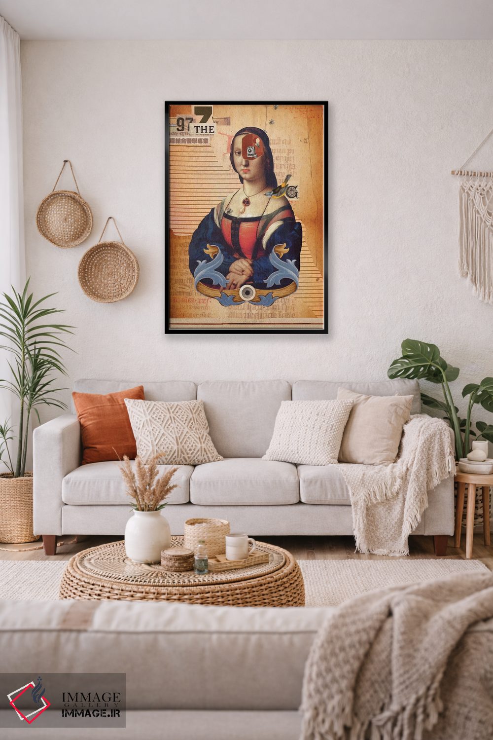 تابلو دکوراتیو "درون ذهن تو" اثر مارسل لیسبوا - D4B