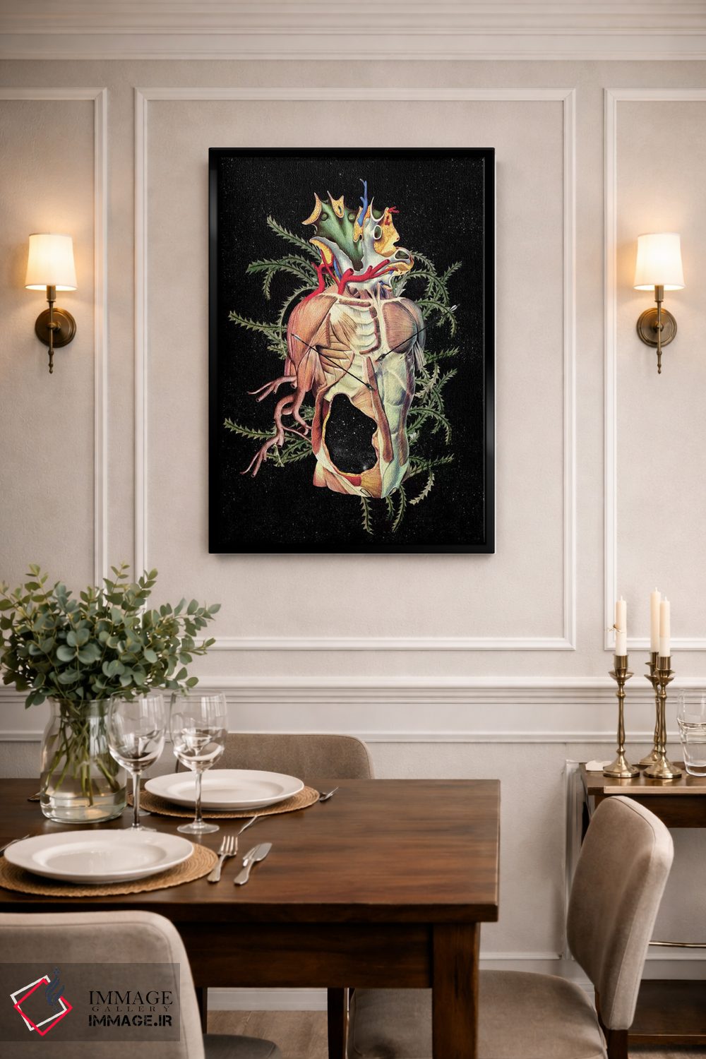 تابلو دکوراتیو "پایان بخش" اثر مارسل لیسبوا - D1B