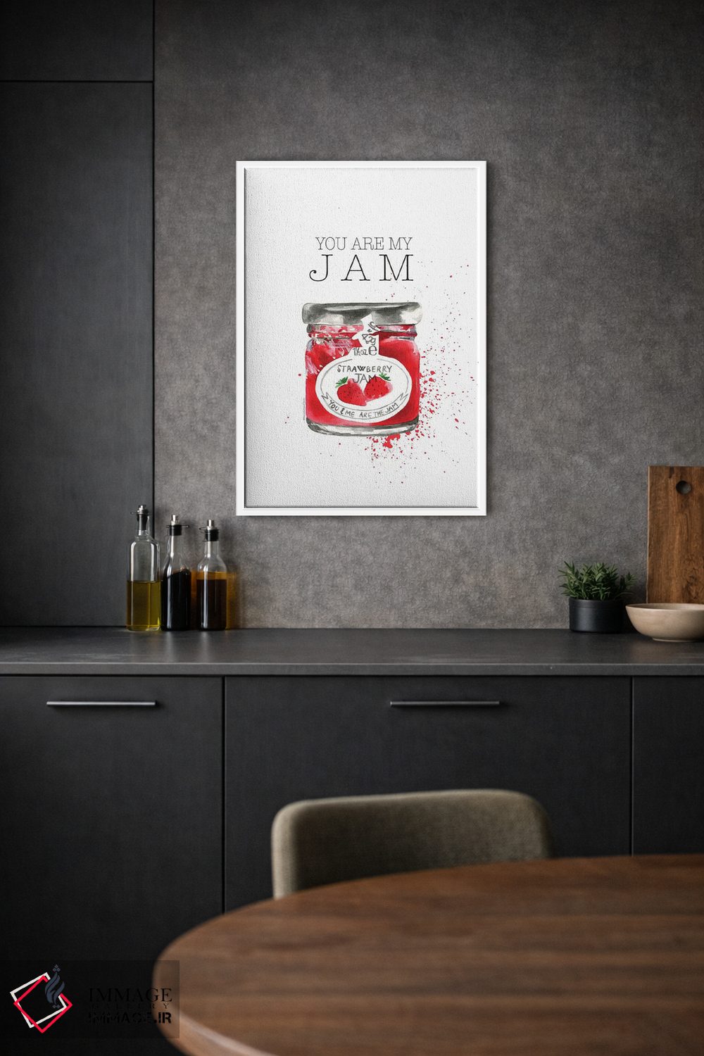 تابلو مینیمال "تو مربای منی " اثر مرسدس لوپز چارو - D2W