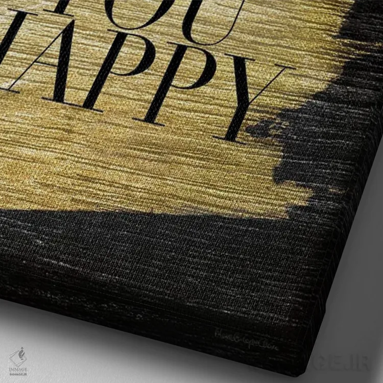 تابلو دکوراتیو "زندگی معنویت زده شماره ۲" اثر مرسدس لوپز چارو - نمای نزدیک بافت بوم