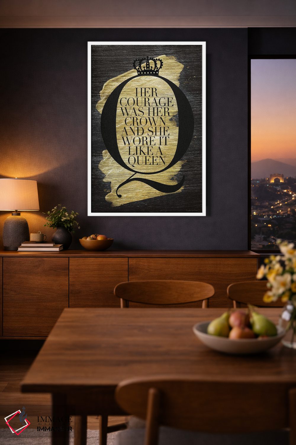 تابلو دکوراتیو "زندگی معنویت زده شماره ۱" اثر مرسدس لوپز چارو - D1W