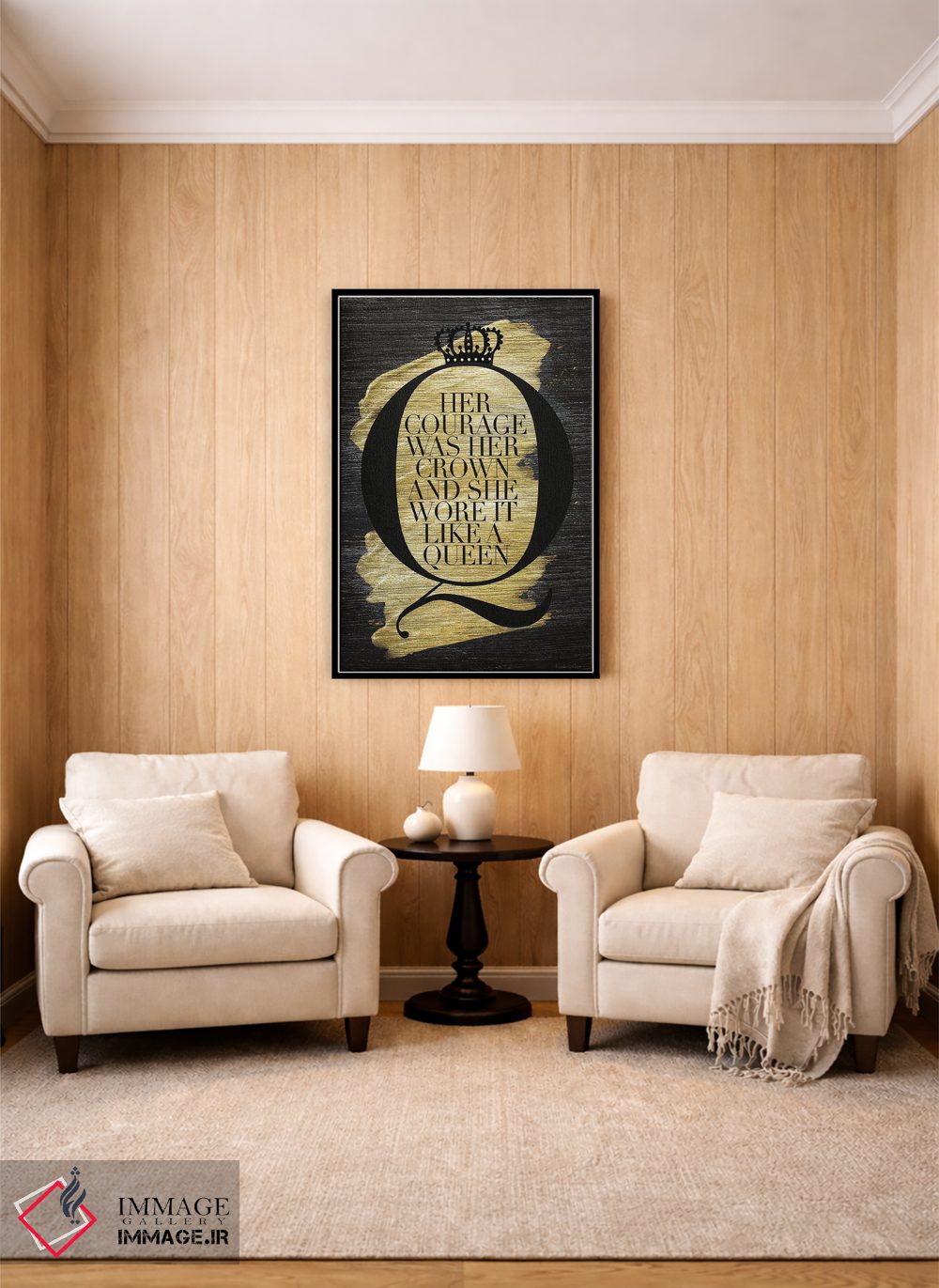 تابلو دکوراتیو "زندگی معنویت زده شماره ۱" اثر مرسدس لوپز چارو - D3B