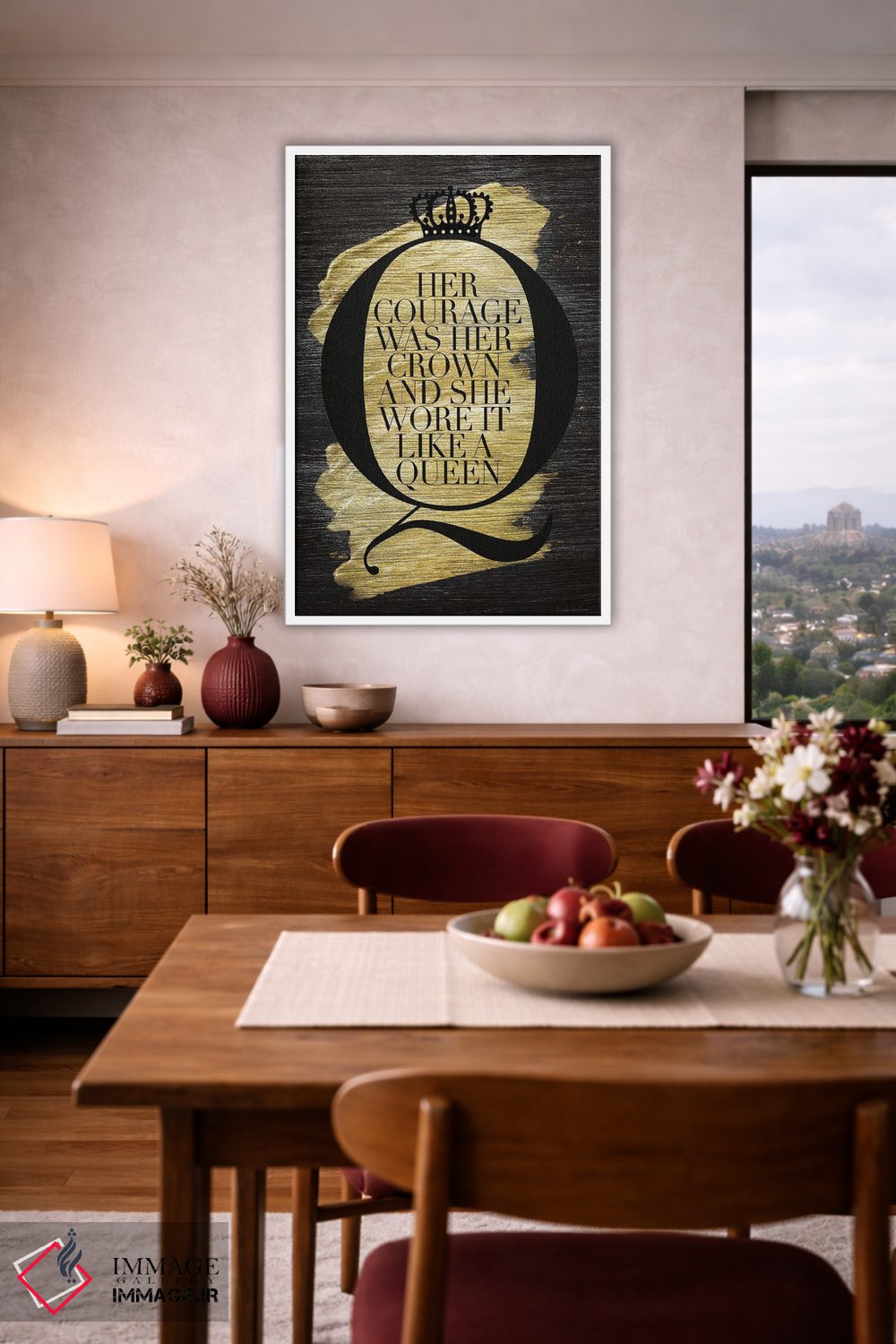 تابلو دکوراتیو "زندگی معنویت زده شماره ۱" اثر مرسدس لوپز چارو - D2W