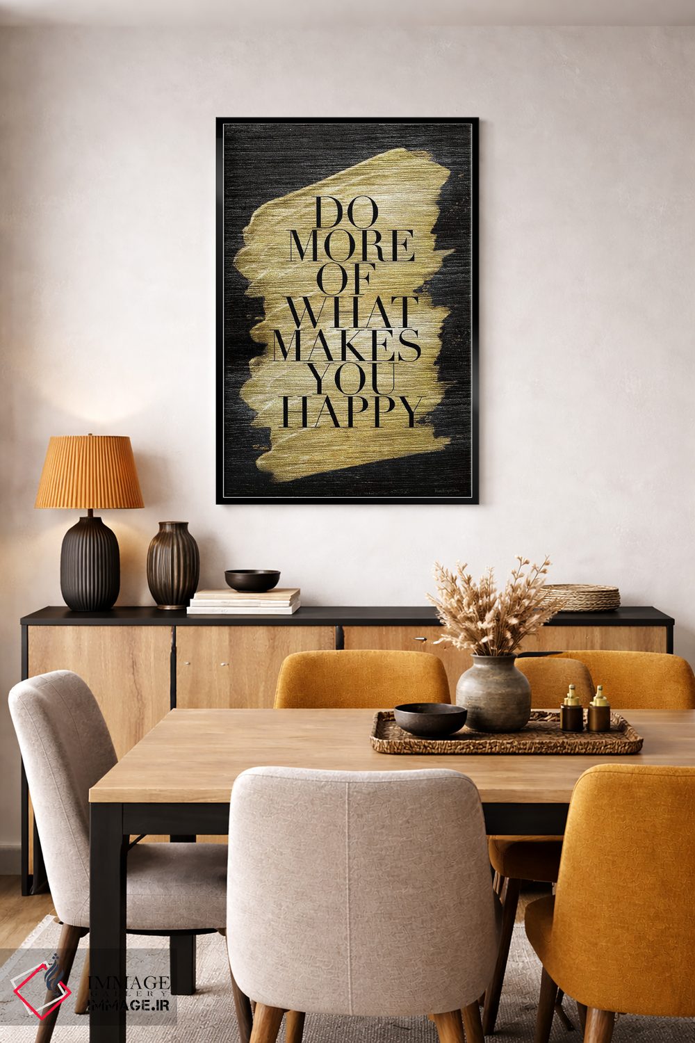 تابلو دکوراتیو "زندگی معنویت زده شماره ۲" اثر مرسدس لوپز چارو - D5B