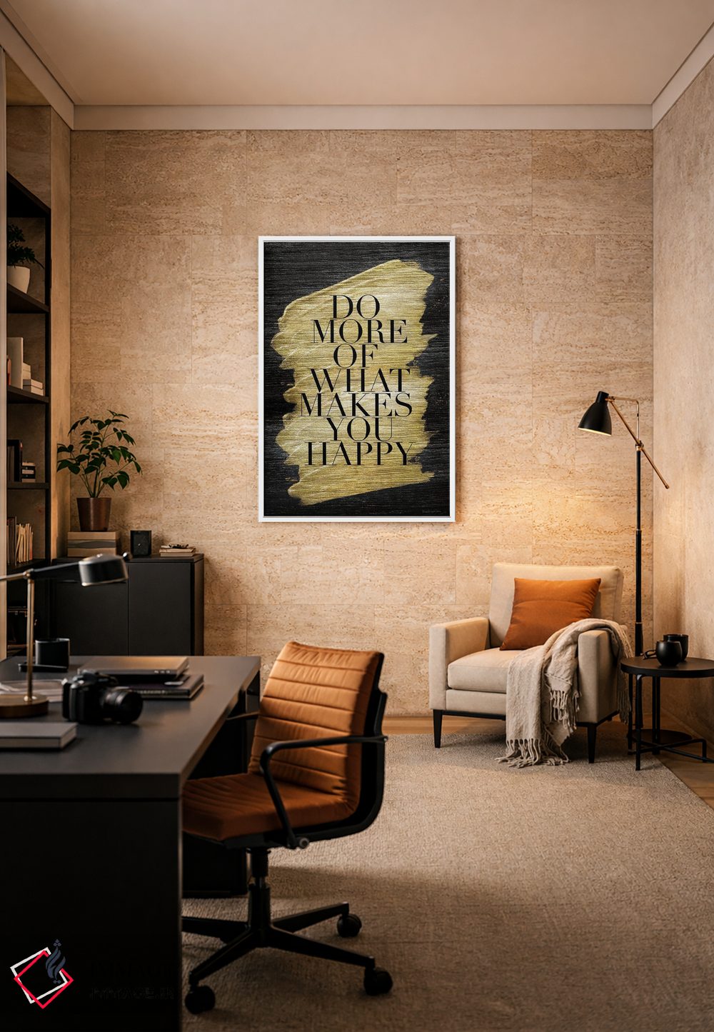 تابلو دکوراتیو "زندگی معنویت زده شماره ۲" اثر مرسدس لوپز چارو - D4W