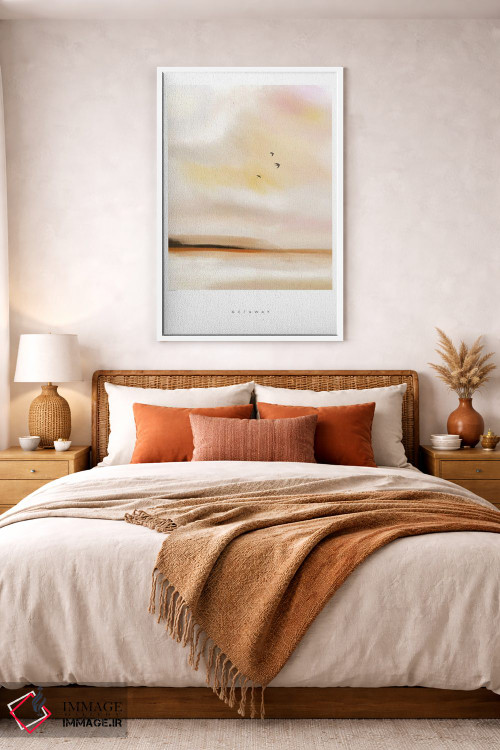 تابلو مینیمال "فرار" اثر مرسدس لوپز چارو - D2W