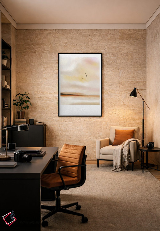 تابلو مینیمال "فرار" اثر مرسدس لوپز چارو - D4B