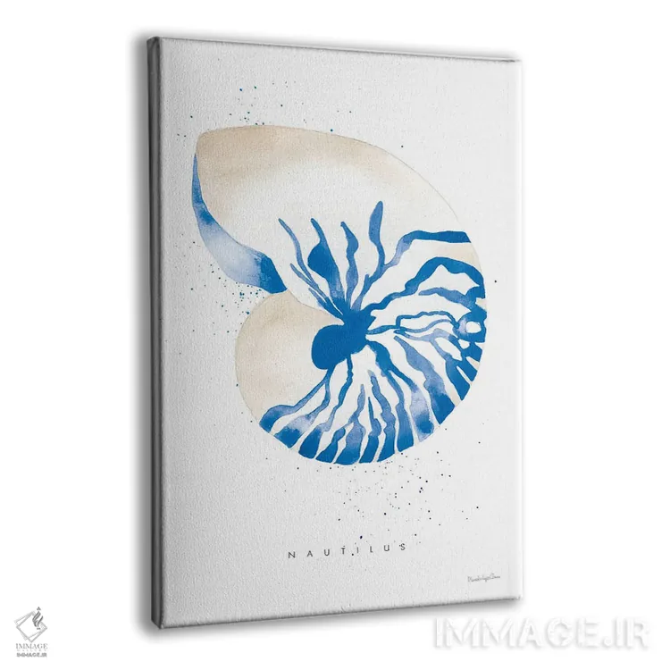 تابلو دکوراتیو "نوتیلوس" اثر مرسدس لوپز چارو - نمای پرسپکتیو محصول