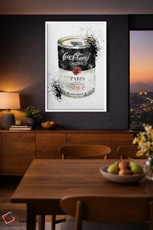 تابلو دکوراتیو "سوپ مد" اثر مرسدس لوپز چارو - D3W