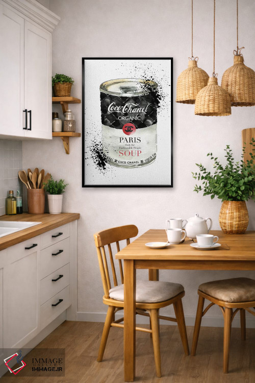 تابلو دکوراتیو "سوپ مد" اثر مرسدس لوپز چارو - D6B