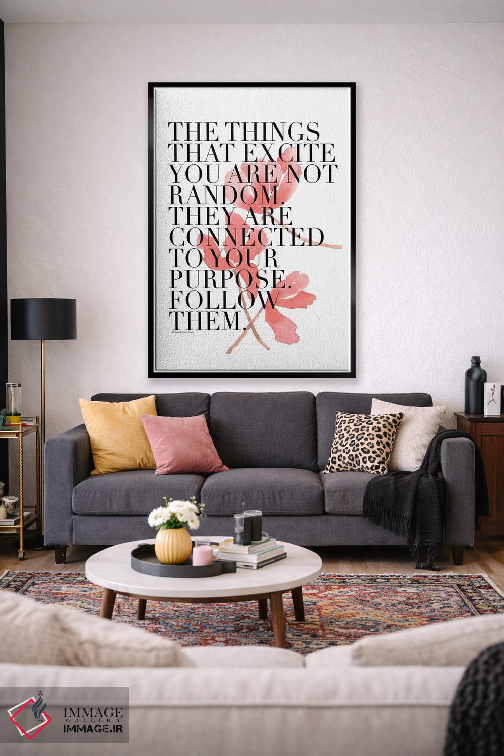 تابلو دکوراتیو "دنبالشون کن" اثر مرسدس لوپز چارو - D2B